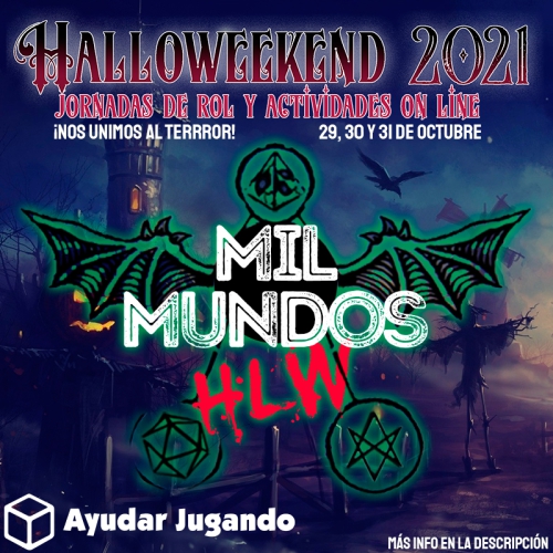 Halloweekend Jornada de juegos de rol de terror