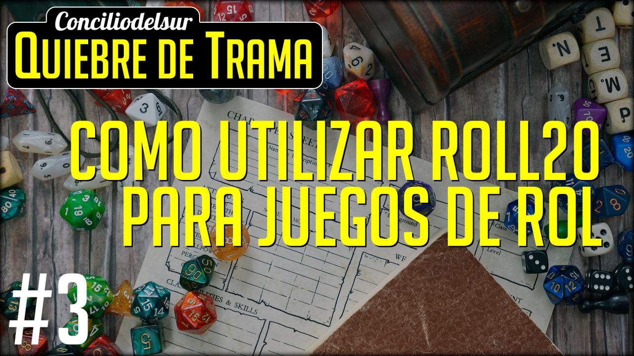 #03 🎙️ Recursos Virtuales: Roll20